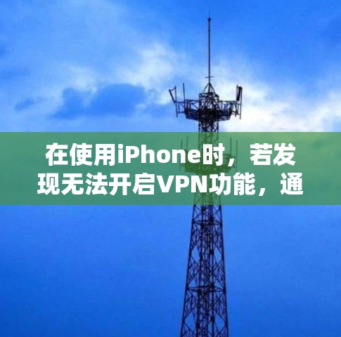 在使用iPhone时，若发现无法开启VPN功能，通常的原因可能是以下几种情况